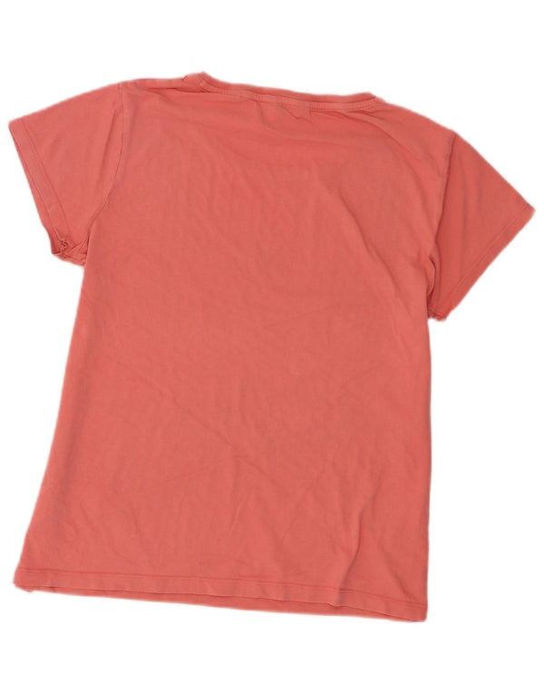 Gant Grafisk T-shirt top til kvinder DK 14 Large Pink Bomuld