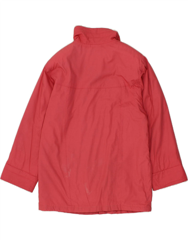 VINTAGE Womens Overcoat UK 14 Large  Pink Vintage Vintage and Second-Hand Vintage from Messina Hembry 