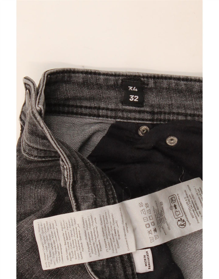 JACK & JONES Herre GLENN Slim Jeans W34 L32 Grå Bomuld