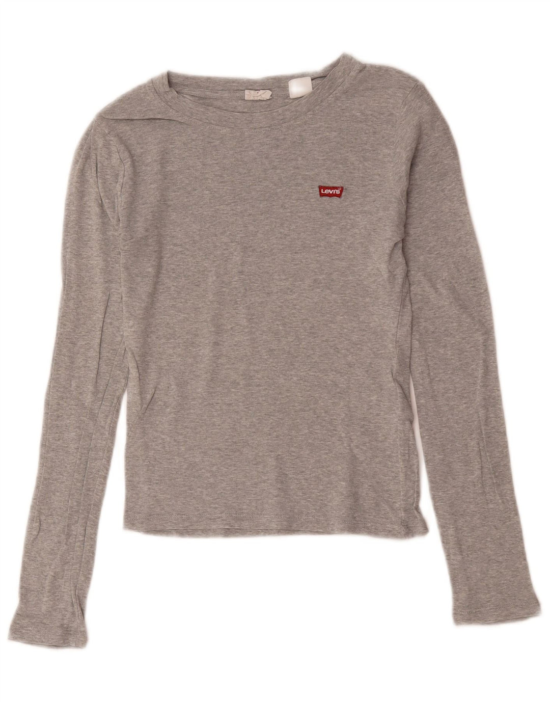 Levi's Dame Top Langærmet UK 2 2XS Grå Bomuld