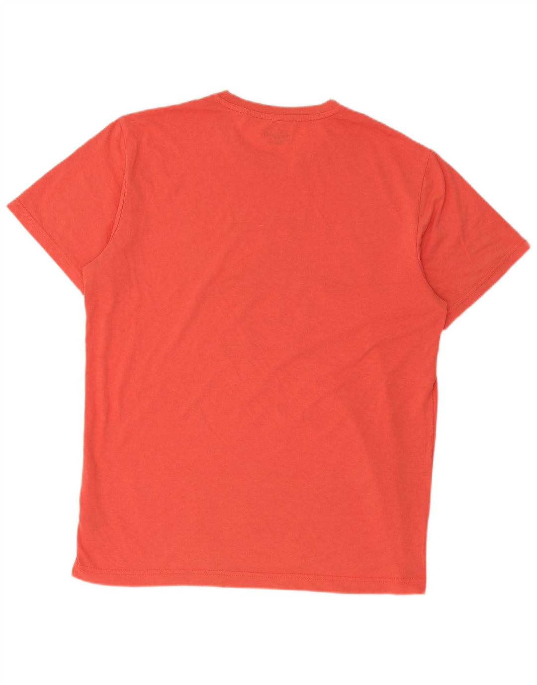 Penguin Herre Grafisk T-Shirt Top Stor Orange Bomuld