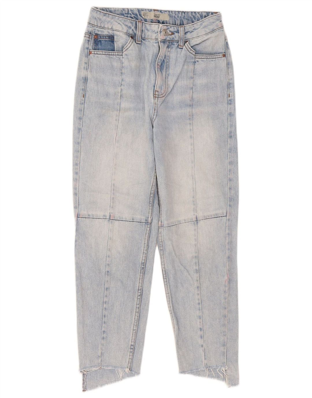 Topshop Dame Cropped Jeans W25 L23 Blå