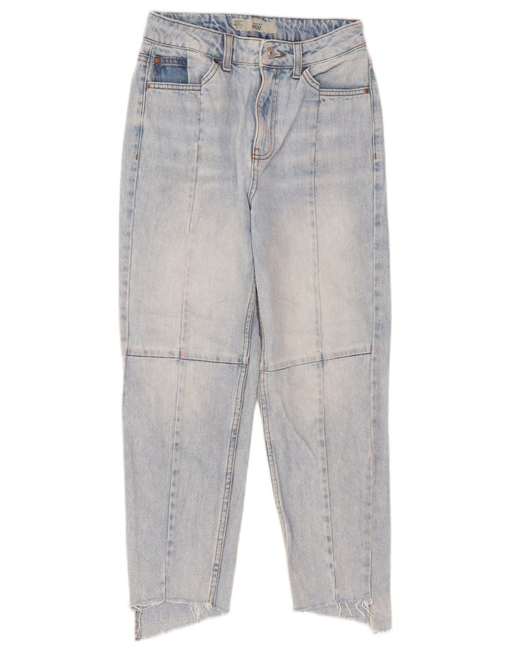 Topshop Dame Cropped Jeans W25 L23 Blå