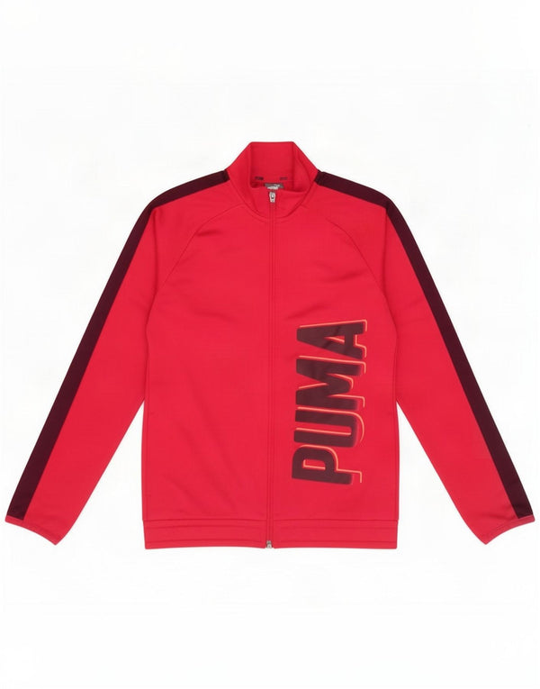 Puma piger grafisk træningsdragt topjakke 11-12 år Pink Colourblock
