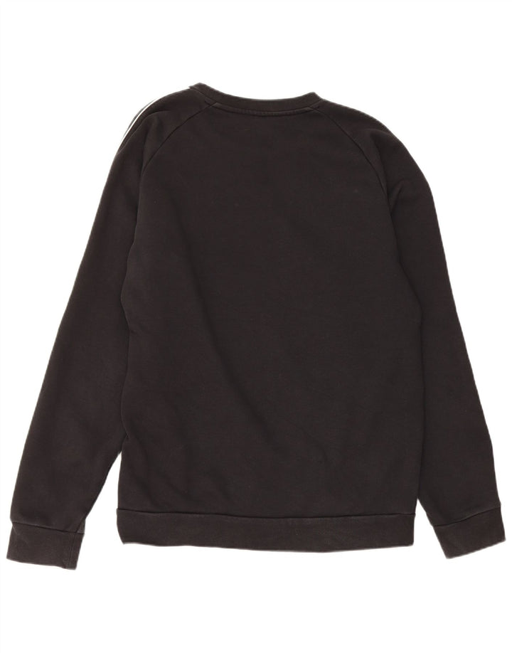 ADIDAS Sweatshirt til mænd Medium Sort bomuld