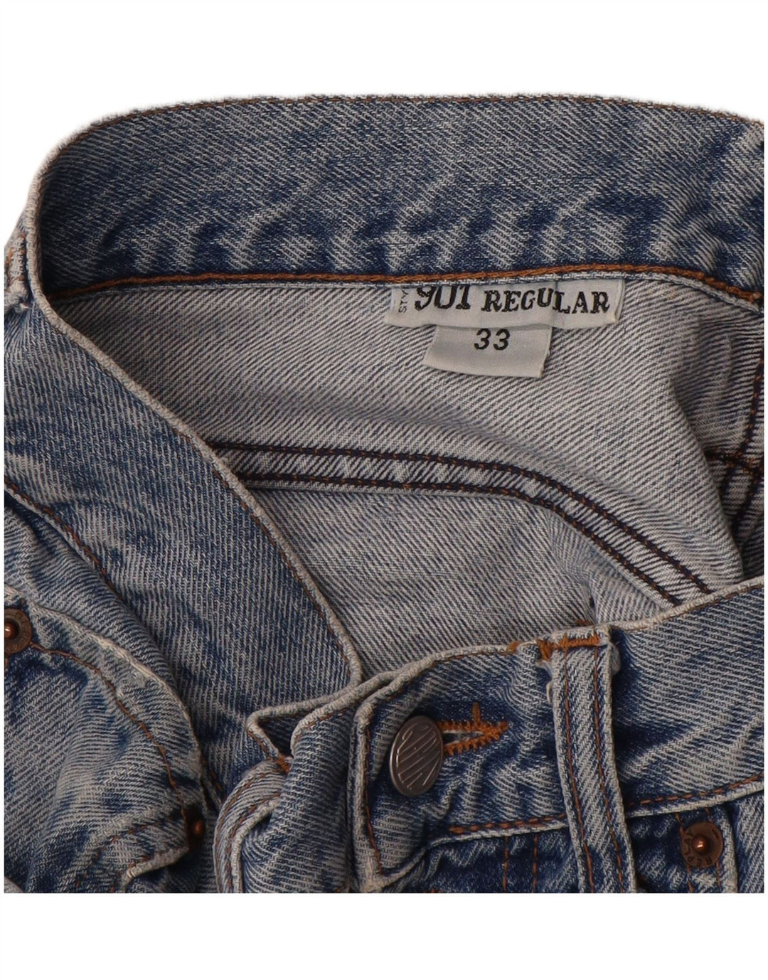 Replay Herre 901 Regular Tapered Jeans W33 L30 Blue