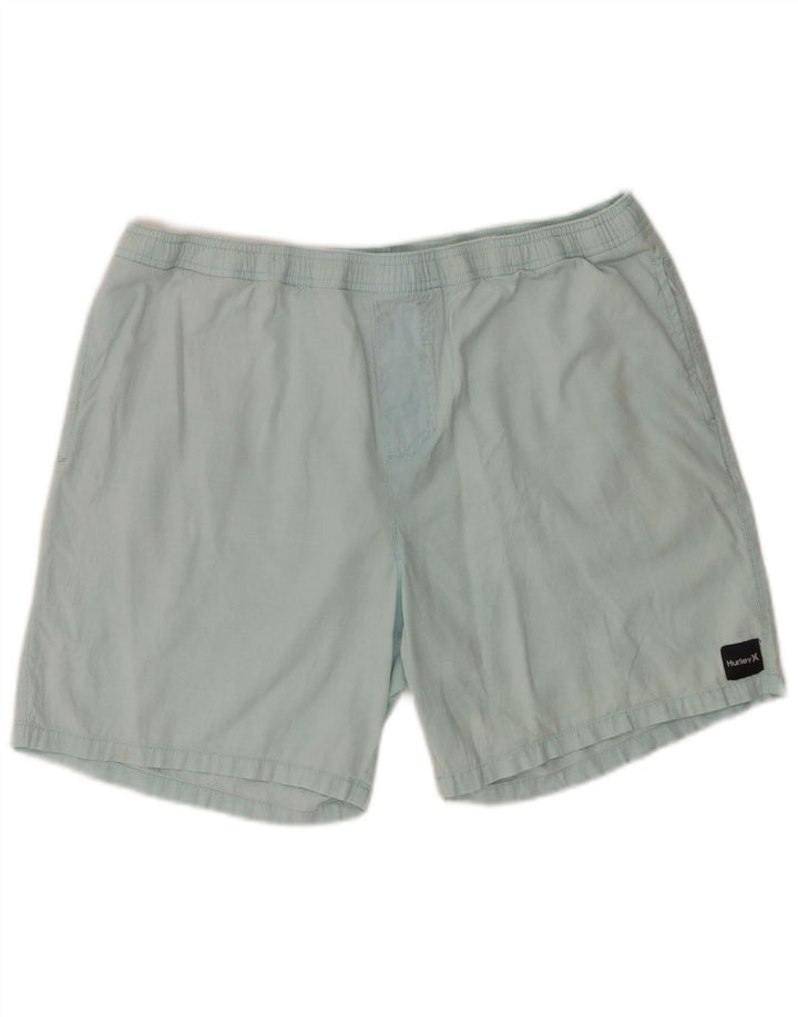 Hurley Herre Chino Shorts Large W36 Blå Bomuld