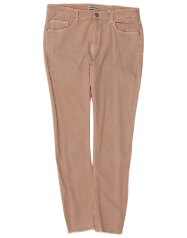 Zara Dame Skinny Jeans EU 40 Medium W30 L27 Pink