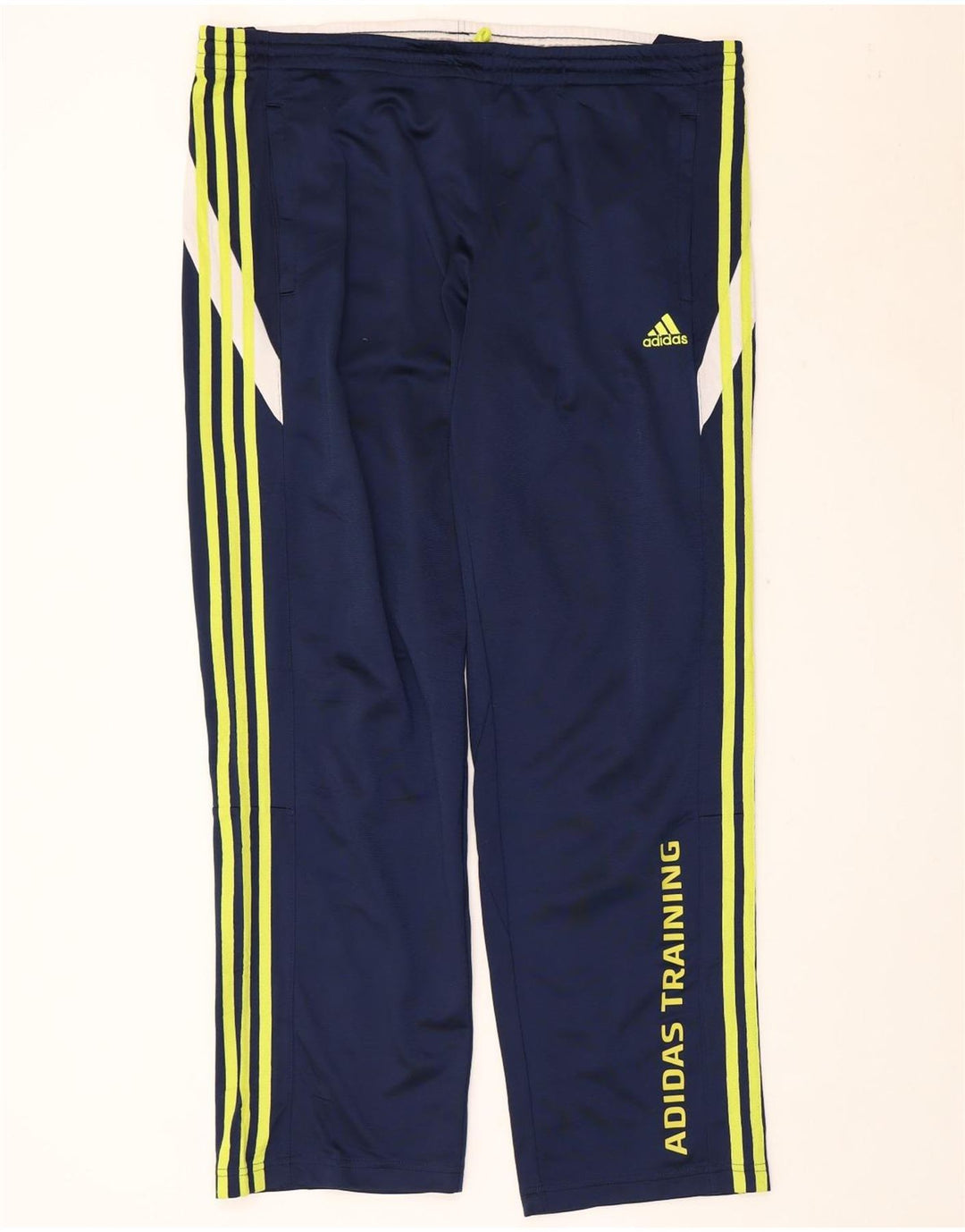 Adidas Herre grafiske træningsdragt Bukser Large Navy Blue Colourblock