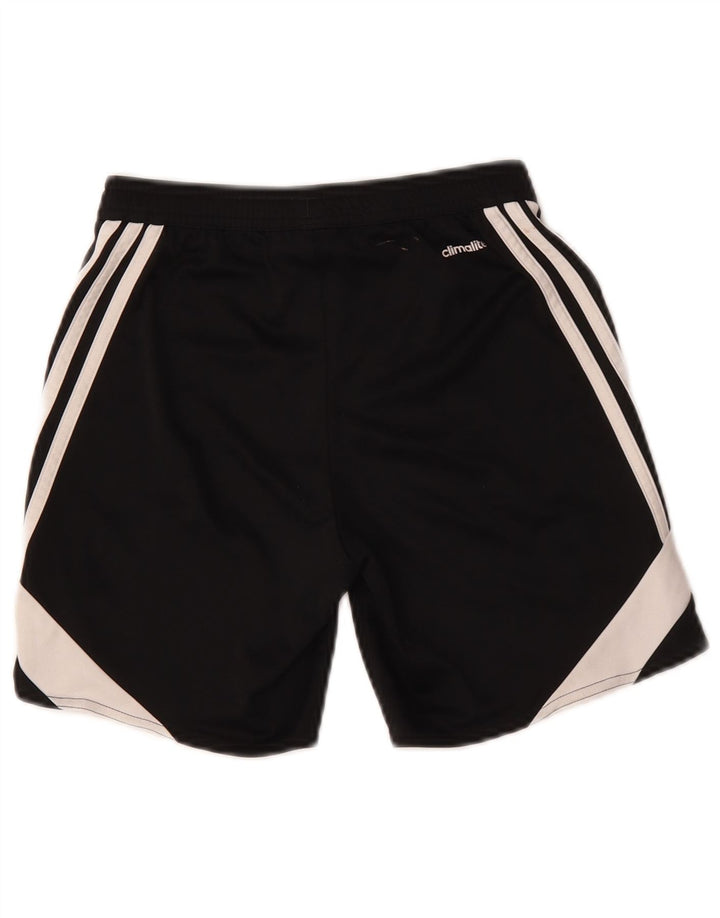 Adidas Boys Climalite Sportshorts 9-10 år Medium Sort Colourblock