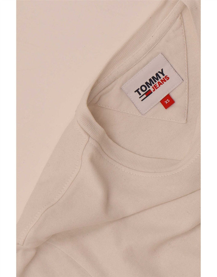 Tommy Hilfiger Herre Grafisk T-Shirt Top XS Hvid
