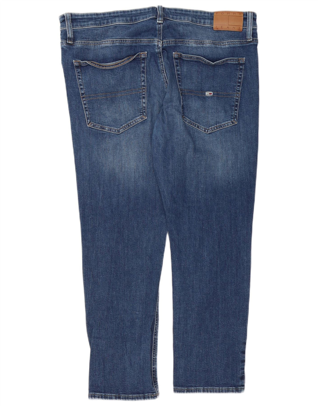 TOMMY HILFIGER Herre Austin Slim Jeans W38 L26 Blå Bomuld