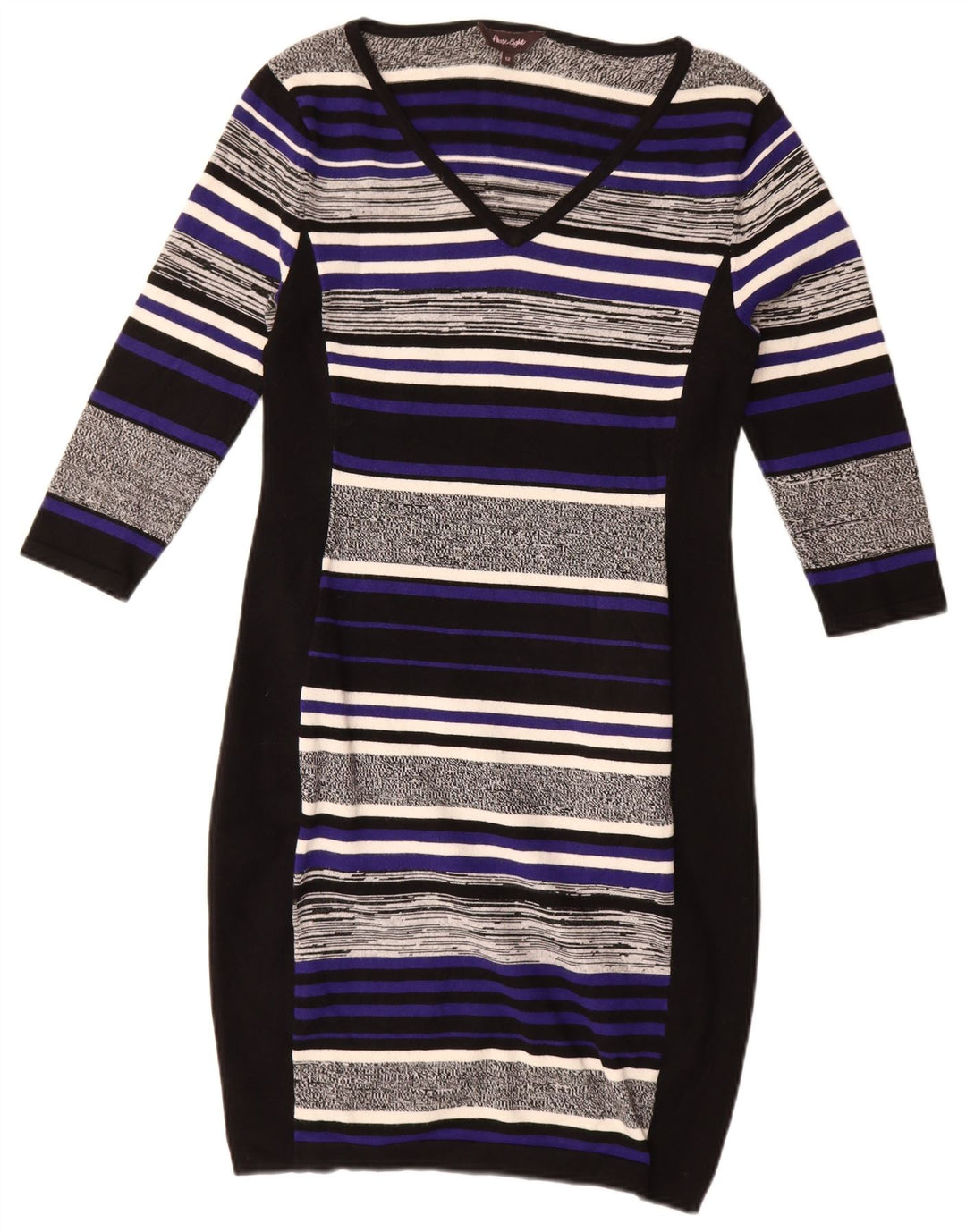 Phase Eight Dame Jumper Dress UK 12 Medium Flerfarvet Stribet
