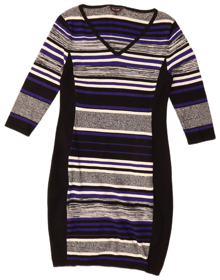 Phase Eight Dame Jumper Dress UK 12 Medium Flerfarvet Stribet