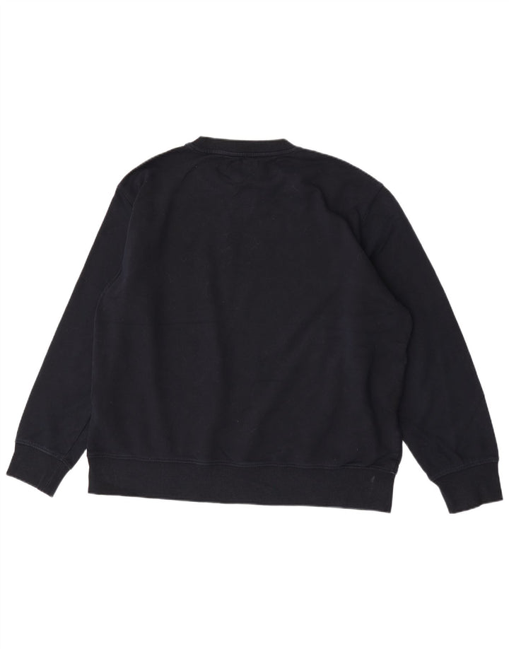 Marks & Spencer Herre Sweatshirt Jumper 2XL Marineblå Bomuld