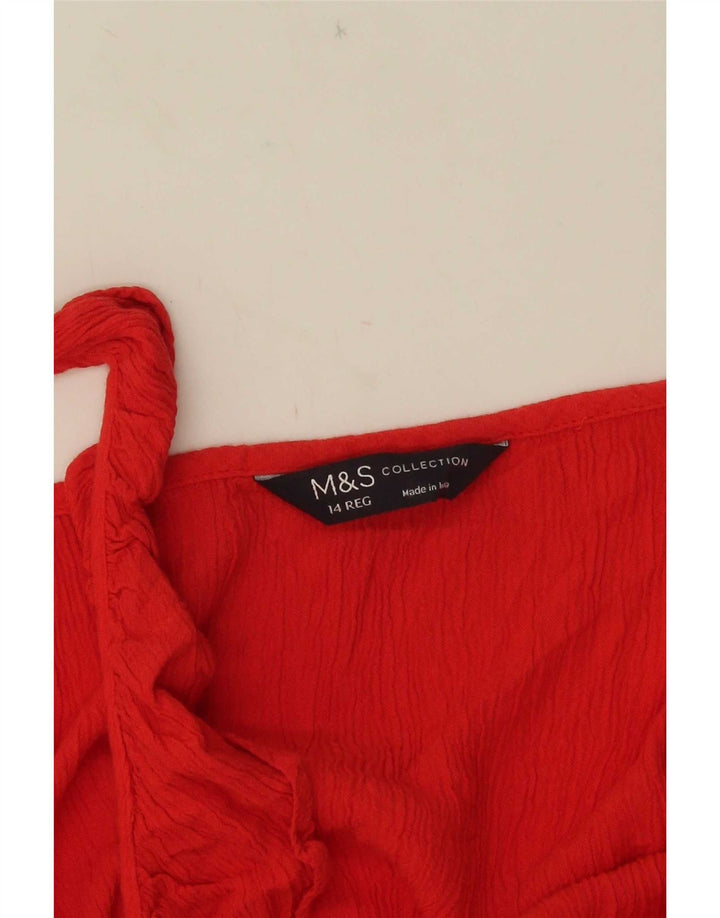 Marks & Spencer Dame Maxi Sundress UK 14 Medium Red