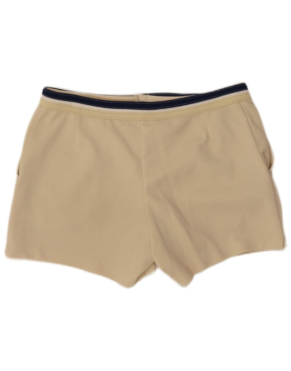 Sergio Tacchini Herre Chino Shorts EU 44 XS W30 Beige Colourblock