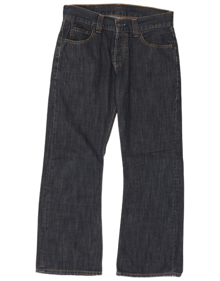 Levi's Dame 512 Bootcut Jeans W32 L30 Marineblå Bomuld