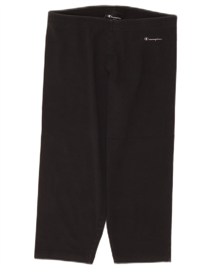 Champion Dame Capri Træningsdragt Bukser UK 10 Small Black