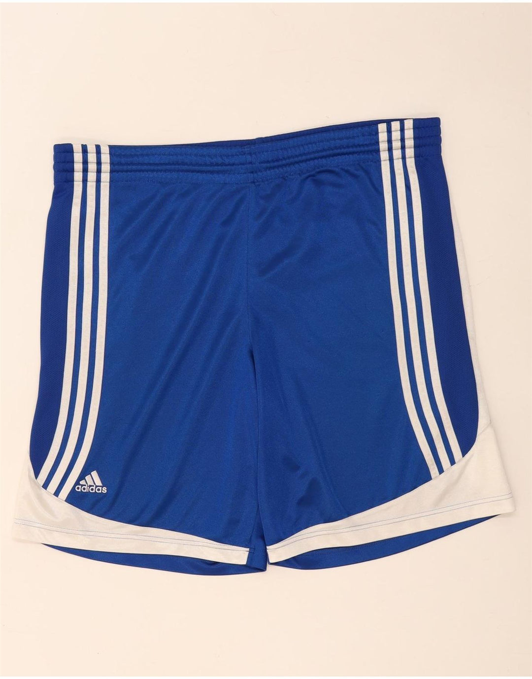 Adidas Herre Climalite Sportshorts Large Blue Colourblock Polyester