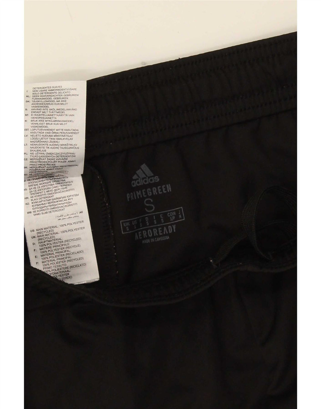 Adidas Aeroready Sportsshorts til mænd Små sorte polyester