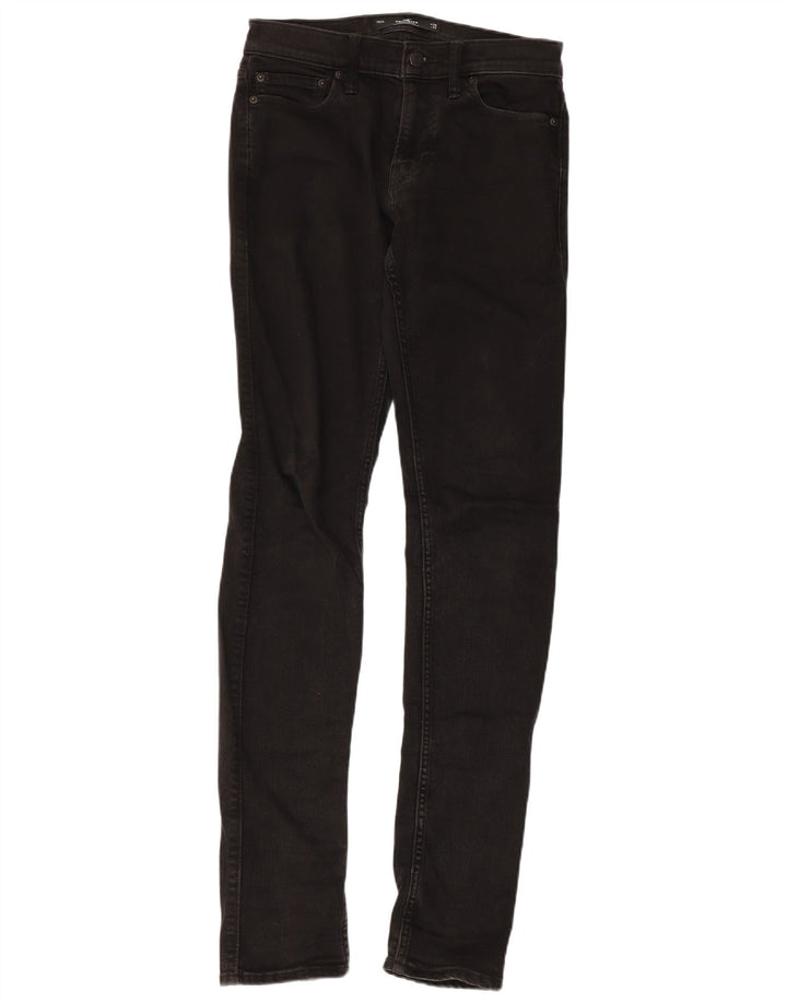 HOLLISTER Skinny Jeans til mænd W29 L32 Sort bomuld
