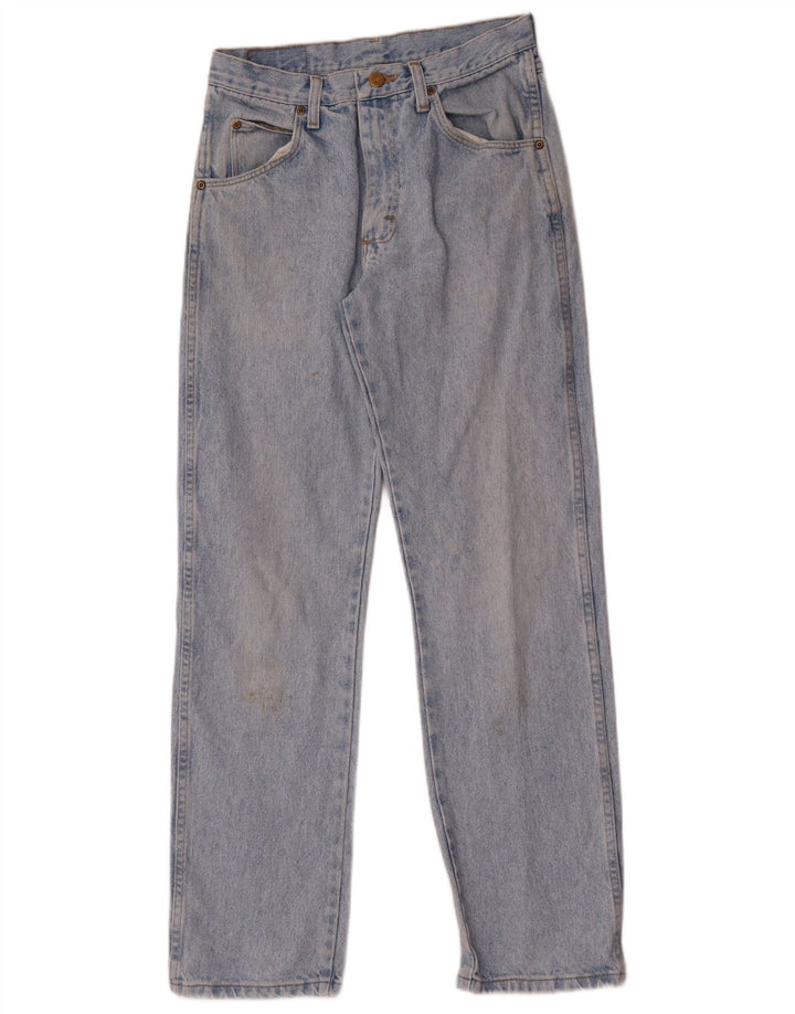 Wrangler lige jeans til kvinder W30 L32 blå bomuld