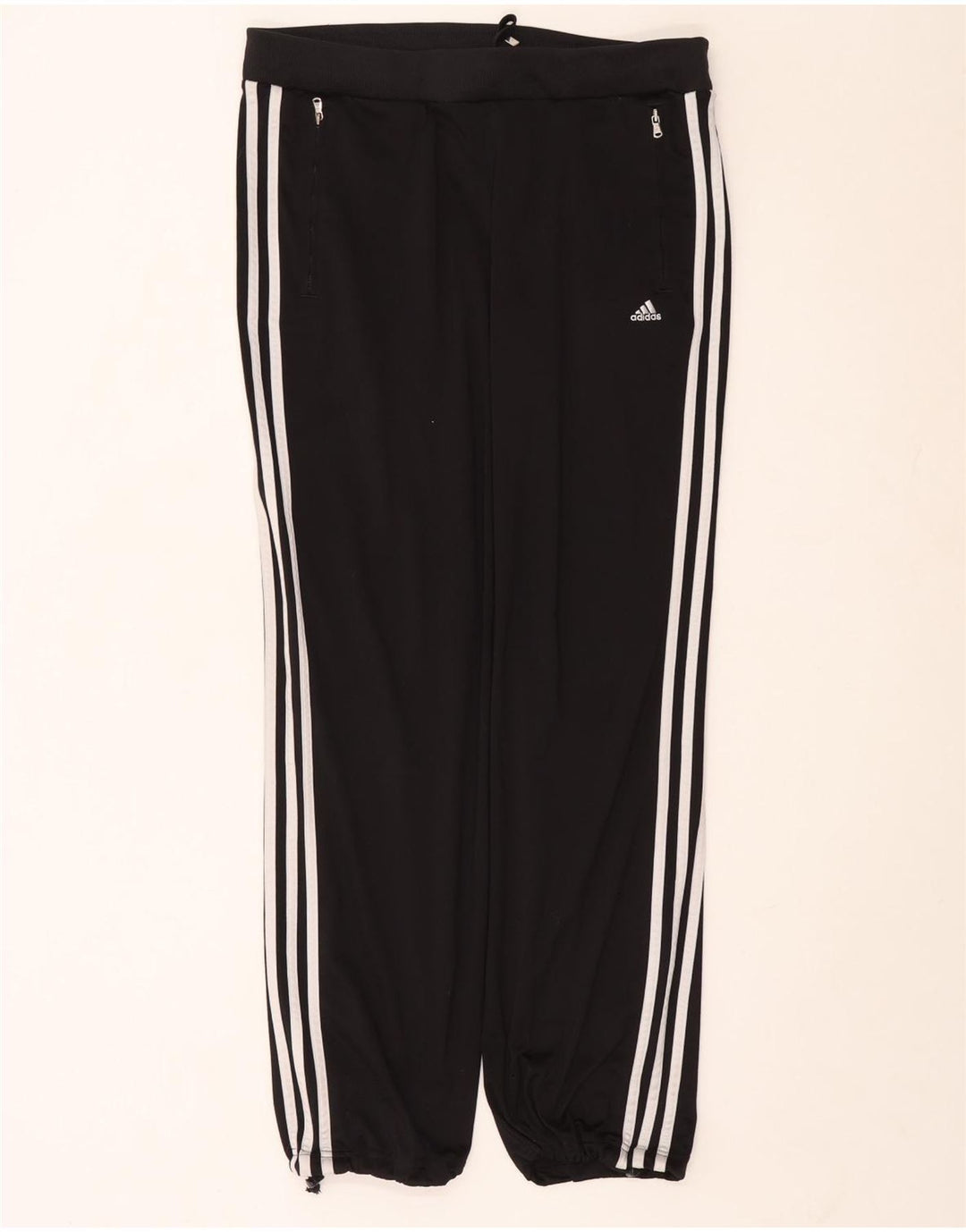 ADIDAS træningsdragt til kvinder Joggers UK 14 Stor sort polyester