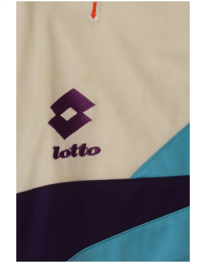 Lotto Herre grafisk træningsdragt Topjakke Medium Pink Colourblock Polyester