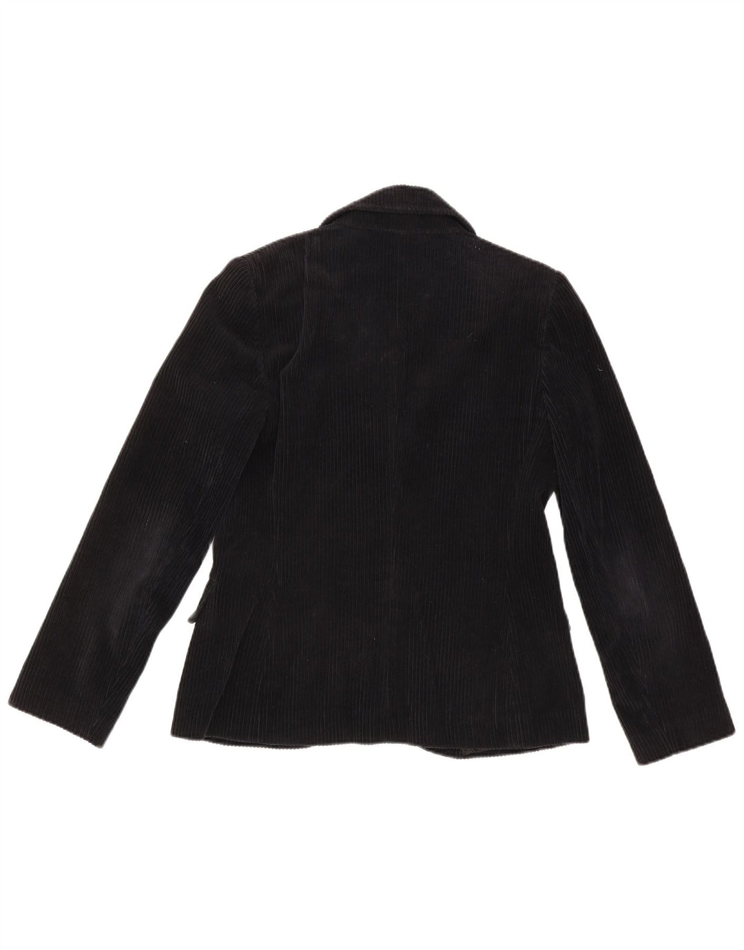 Alegria Dame 2-knaps Corduroy Blazer Jacket IT 44 Medium Sort Bomuld
