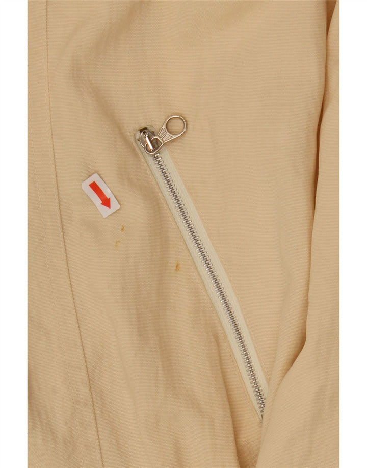 Vintage hættejakke til kvinder IT 42 Medium Beige