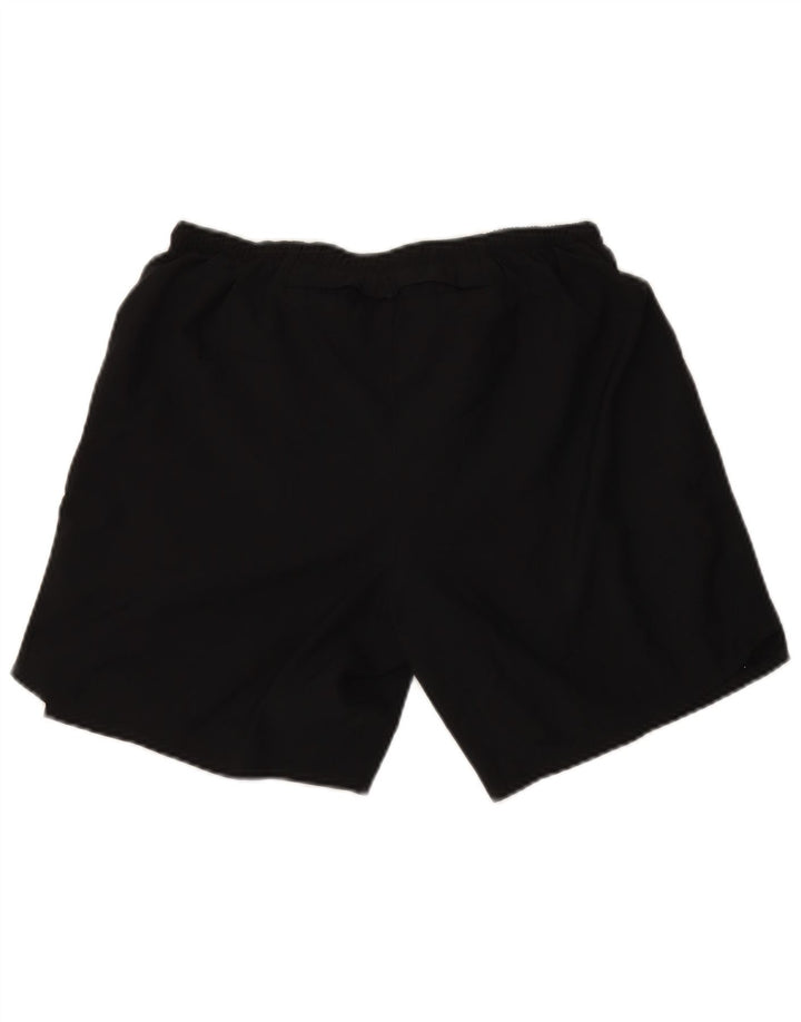Nike Herre Dri Fit sportsshorts, store sorte polyester