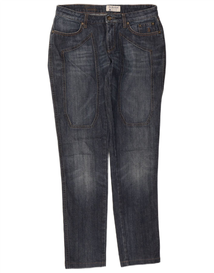 Jeckerson Dame Slim Jeans W30 L32 Marineblå Bomuld
