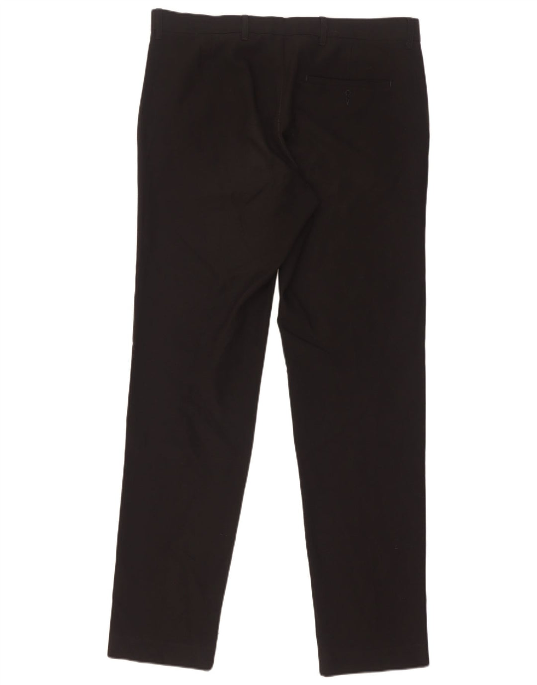 Marks & Spencer Herre Slim Chino Bukser W34 L33 Sort Polyester