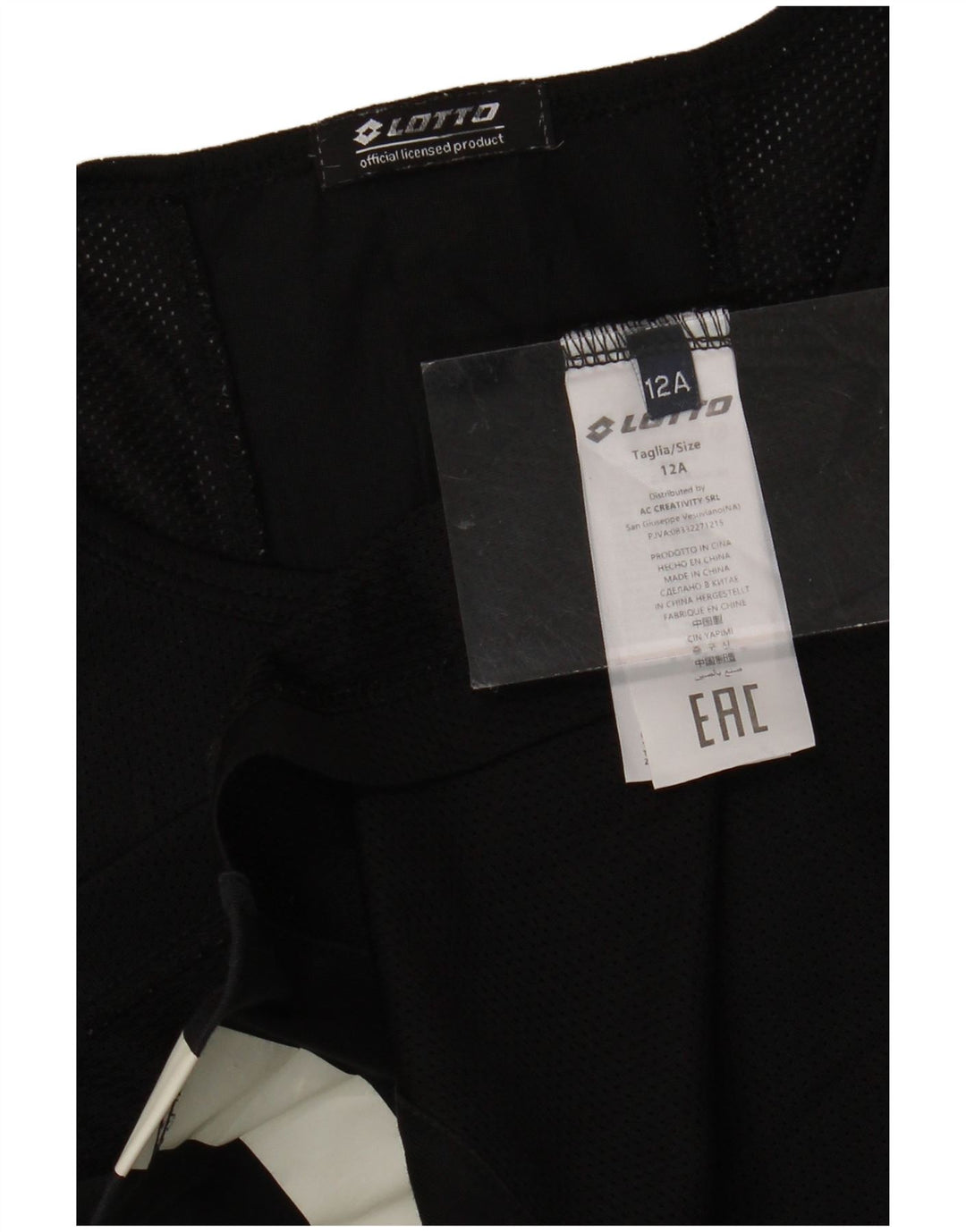 LOTTO Drenge Grafisk Vest Top 11-12 År Sort Polyester