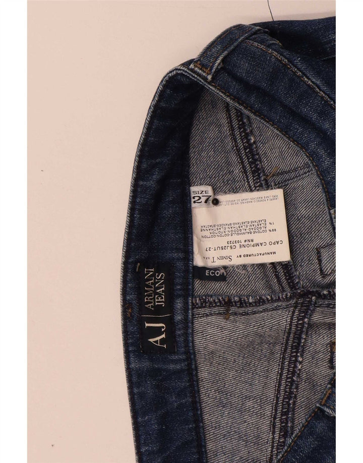 Armani Dame Bootcut Jeans W27 L29 Blå Bomuld