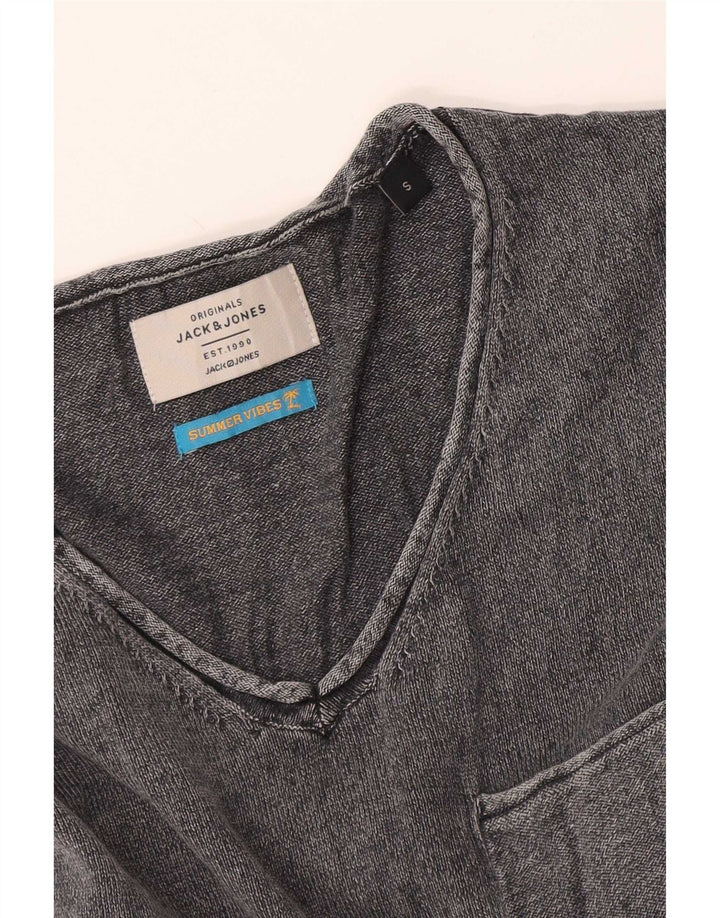 Jack & Jones Herre Top Langærmet Lille Grå