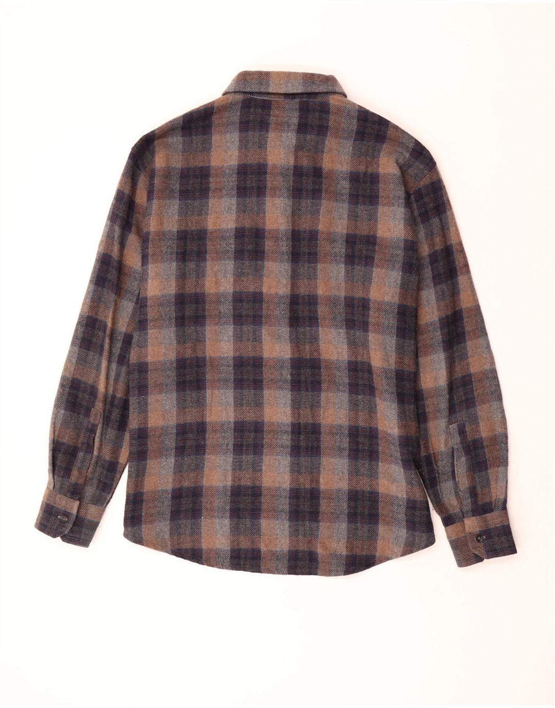 SEA BARRIER Herre Overshirt Shirt XL Grå ternet akryl