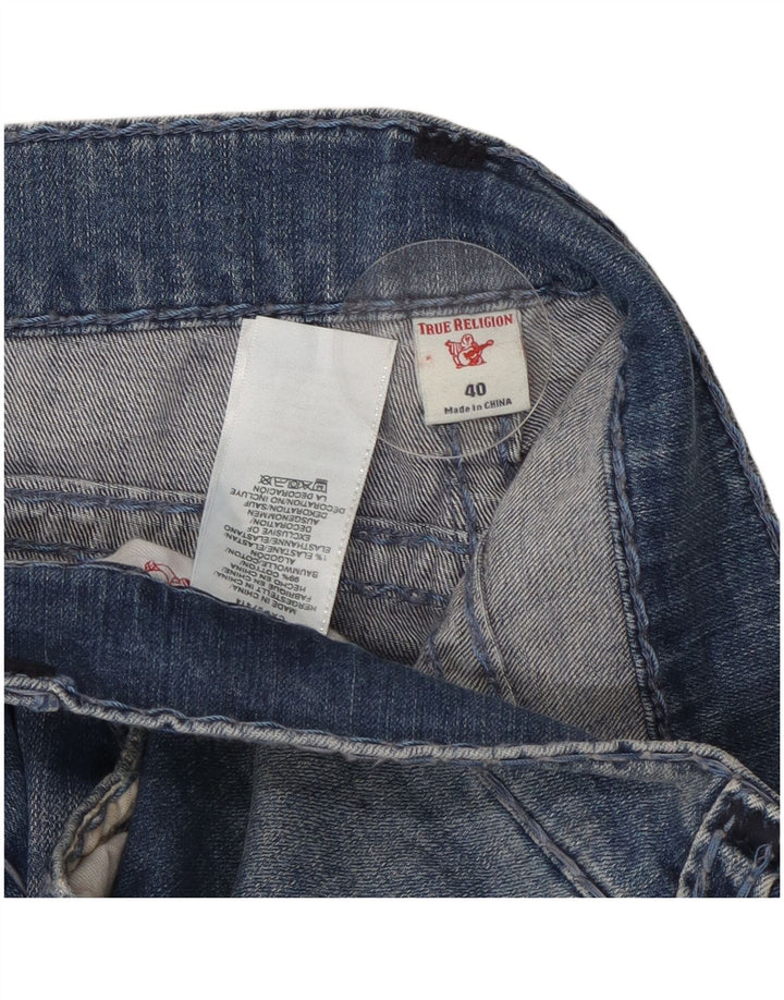 True Religion Herre Slim Jeans W40 L31 Blå Bomuld