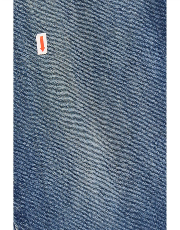 DIESEL Mens Straight Jeans W33 L33 Blue Cotton