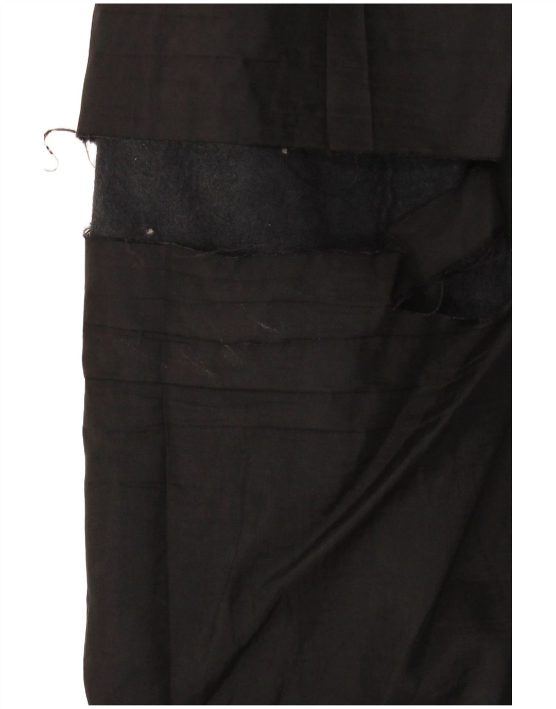 Vintage lædernederdel til kvinder W29 Medium Black