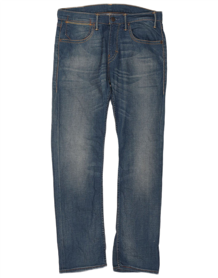 Levi's Straight Jeans til mænd W32 L32 blå bomuld