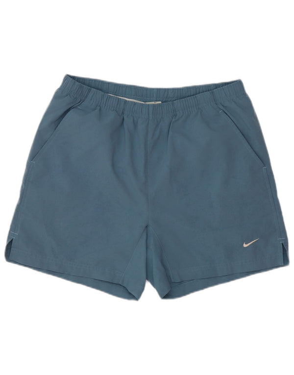 Nike Herre Sportshorts Medium W32 L6 Blå Polyester Sports