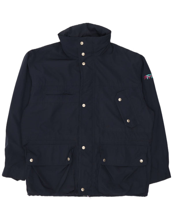 Fila Herre Hooded Utility Jacket IT 56 3XL Navy Blue Polyester