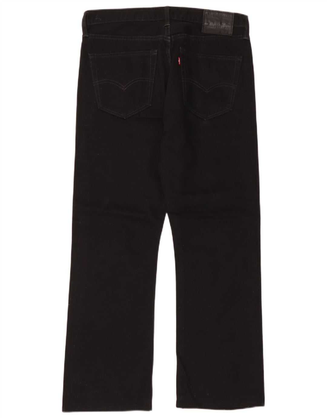 Levi's Bootcut jeans til mænd W34 L30 sort bomuld