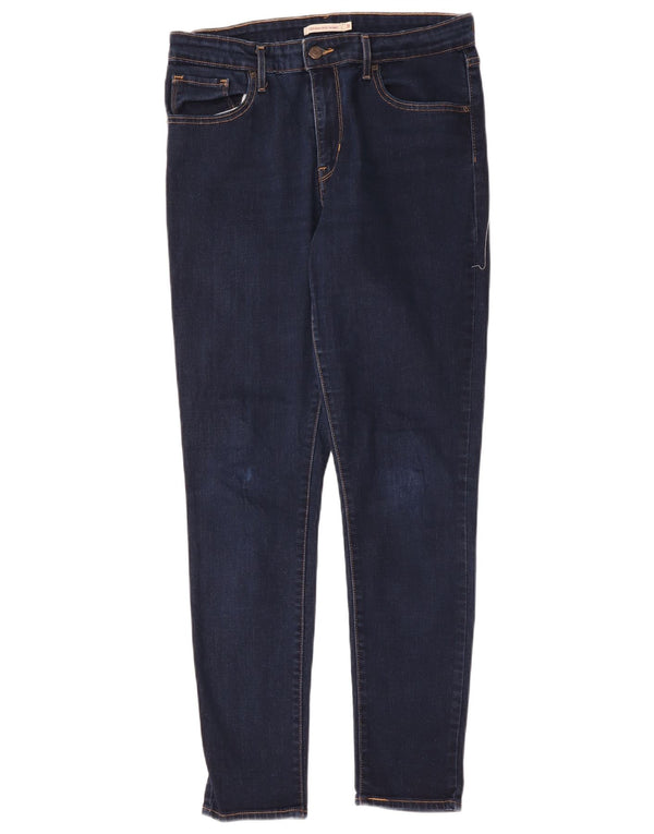 Levi's Dame 721 Skinny Jeans W31 L30 Navyblå Bomuld