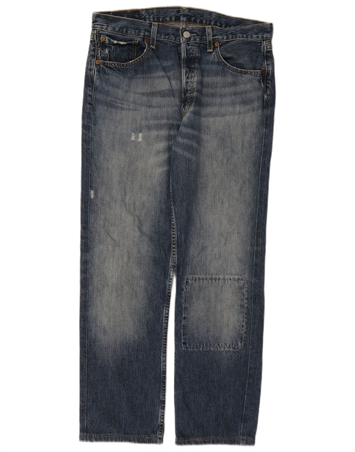 Levi's Straight Jeans til mænd W32 L28 Blå