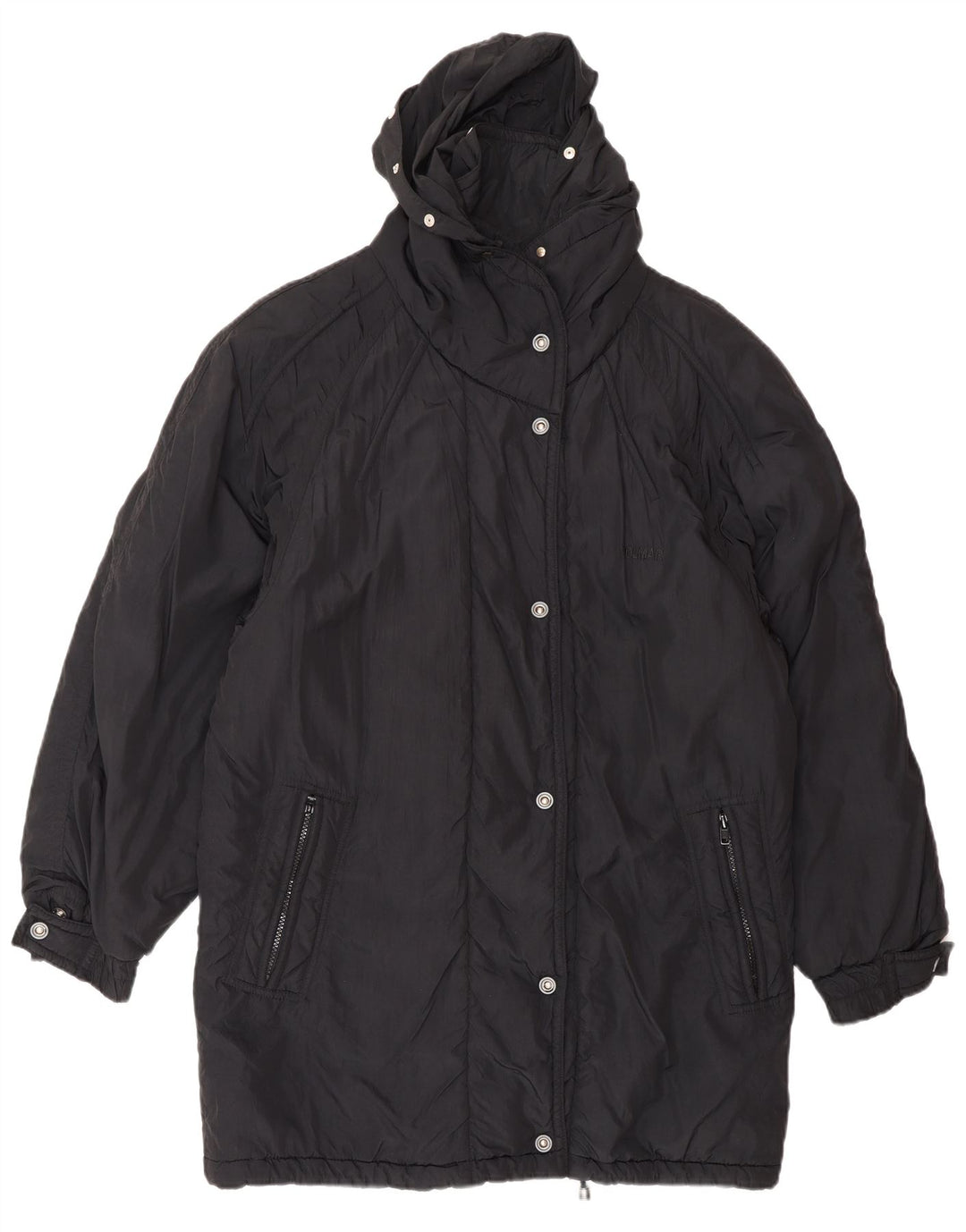 Colmar Dame Hætte Oversized Polstret Frakke IT 44 Medium Sort