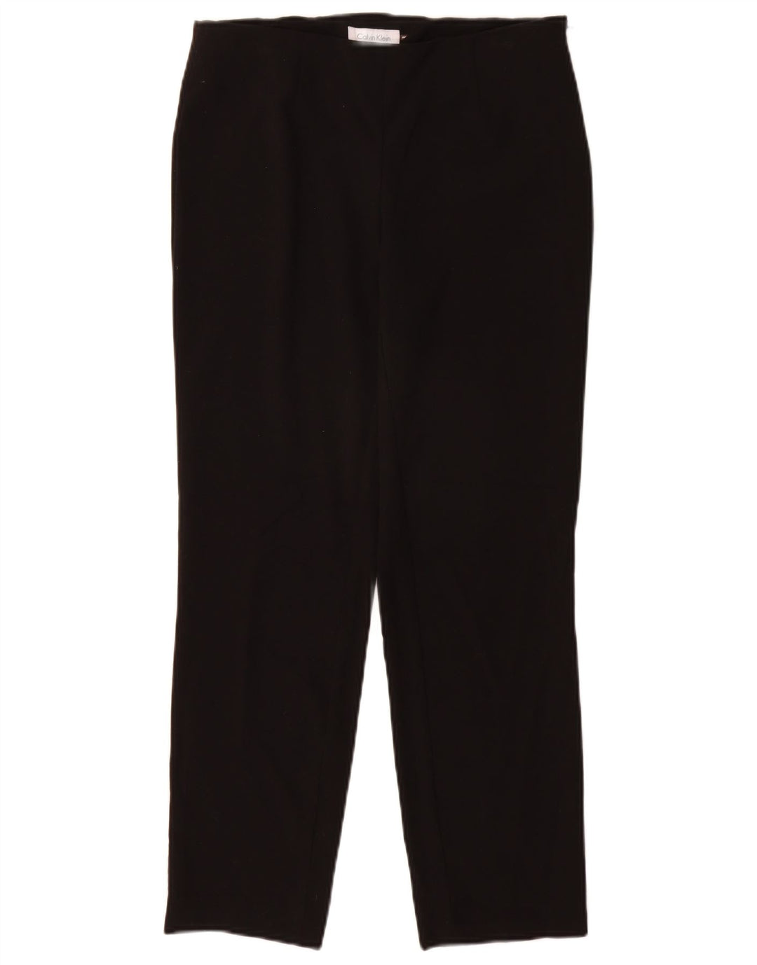 Calvin Klein Dame Slim Suit Bukser W28 L27 Sort Polyester