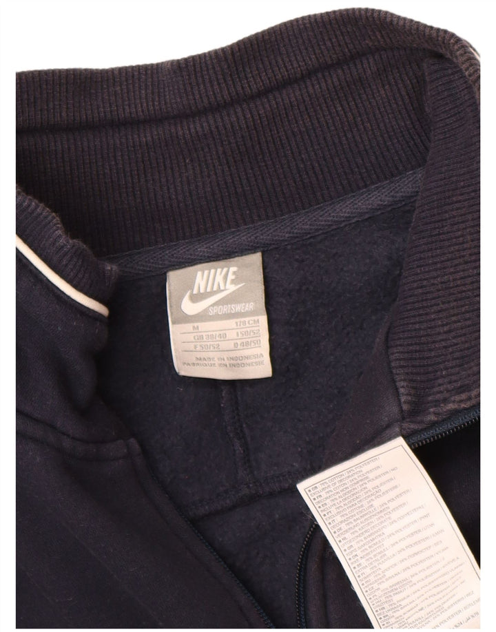 Nike Træningsdragt til mænd Topjakke UK 38/40 Medium Navyblå Bomuld